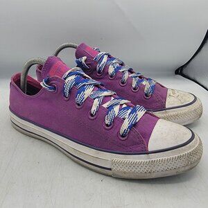 Converse Chuck Taylor All Star Womens 10 Violet Purple Sneaker Shoes 162453F